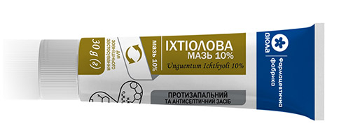 Мазь ихтиоловая, 25г/Ikhtiol ointment, 25g